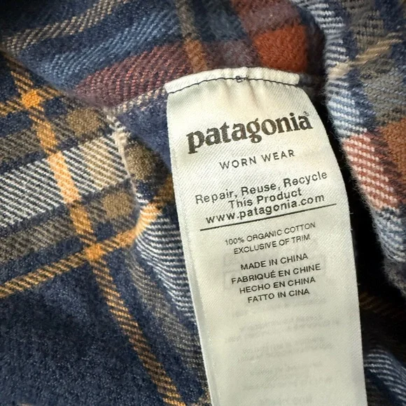 Patagonia Plaid Button-Up Shirt - Picture 5 of 6